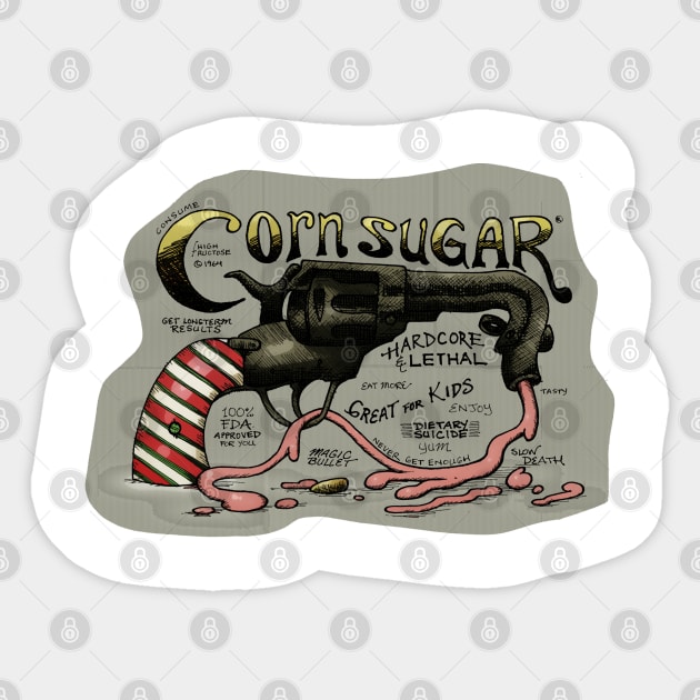 Corn Sugar Sticker by Froobius